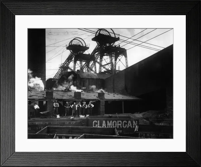 Framed Print : Glamorgan Colliery Framed Print : Glamorgan Colliery