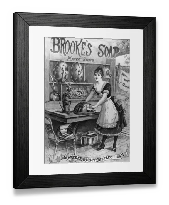 Framed Print : Brookes Soap Framed Print : Brookes Soap