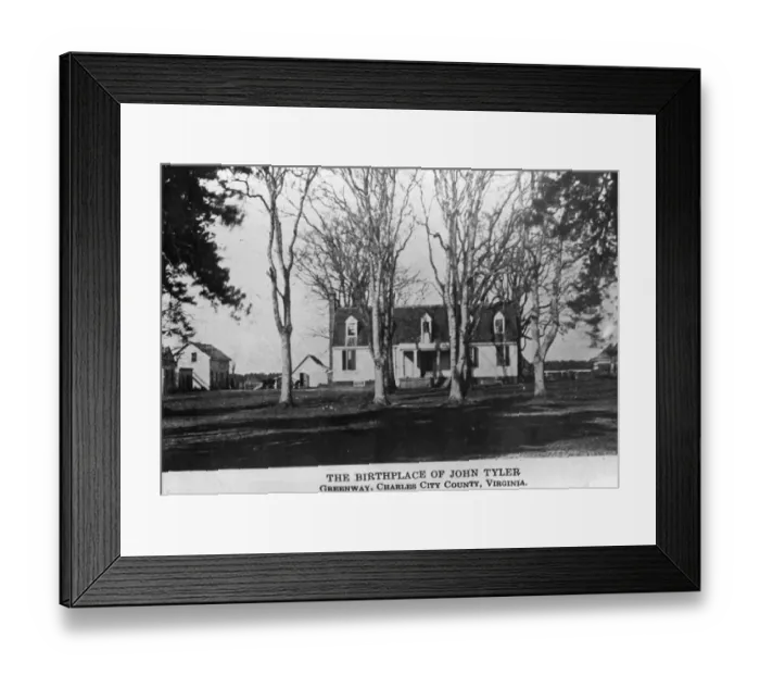 Framed Print : John Tylers House Framed Print : John Tylers House