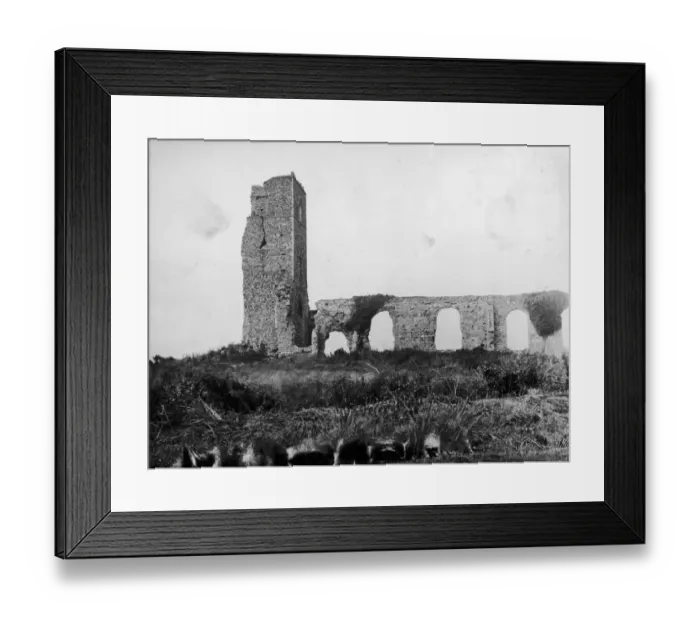 Framed Print : Ruined Church Framed Print : Ruined Church