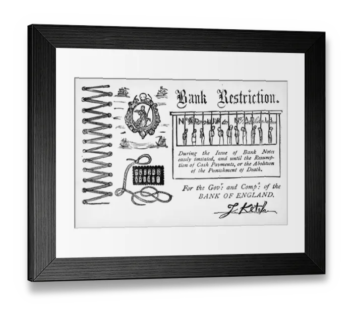 Framed Print : Bank Restriction Framed Print : Bank Restriction