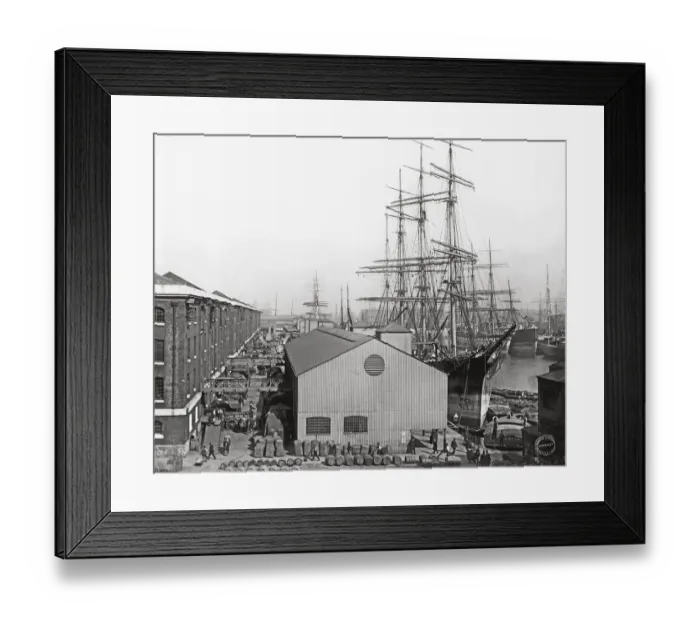 Framed Print : London Docks Framed Print : London Docks