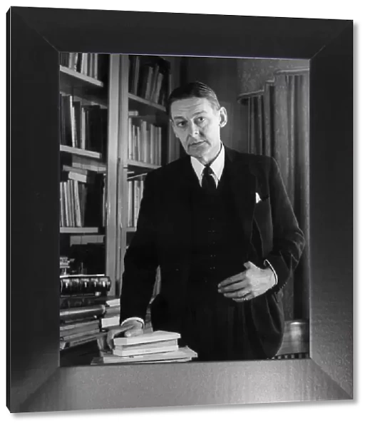 TS Eliot. Anglo-American poet, critic and writer, TS Eliot (1888 - 1965), 1950