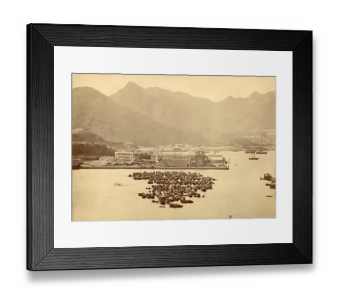 Framed Print : Hong Kong Harbour Framed Print : Hong Kong Harbour