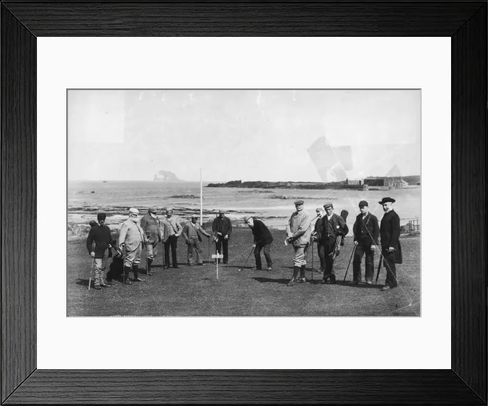 Framed Print : Berwick Links Framed Print : Berwick Links