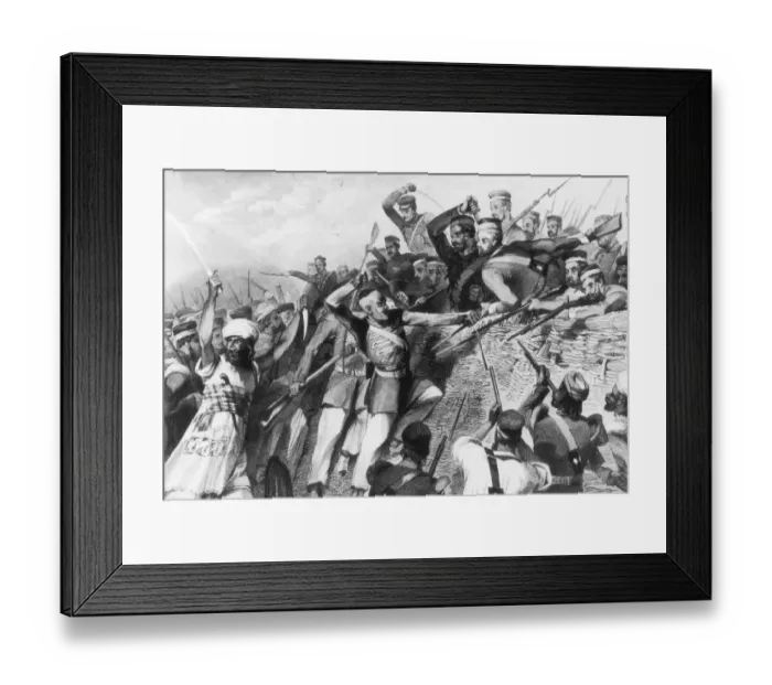 Framed Print : Fighting At Lucknow Framed Print : Fighting At Lucknow