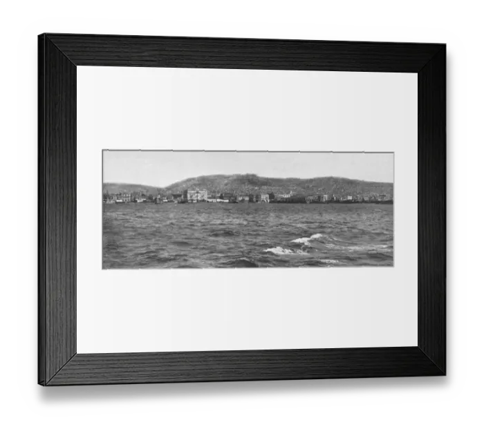 Framed Print : Smyrna. The European Quarter of Smyrna (modern Izmir) on the Turkish coast Framed Print : Smyrna. The European Quarter of Smyrna (modern Izmir) on the Turkish coast