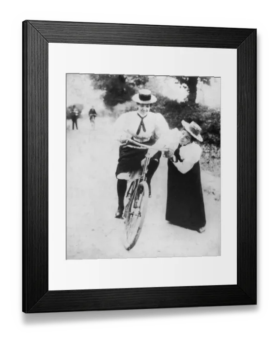 Framed Print : Learning To Ride Framed Print : Learning To Ride