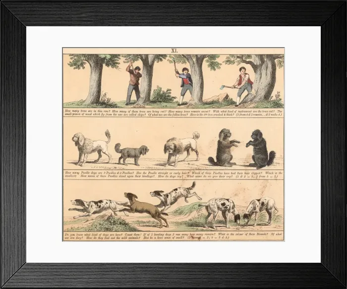 Framed Print : How Do Dogs Cry ?