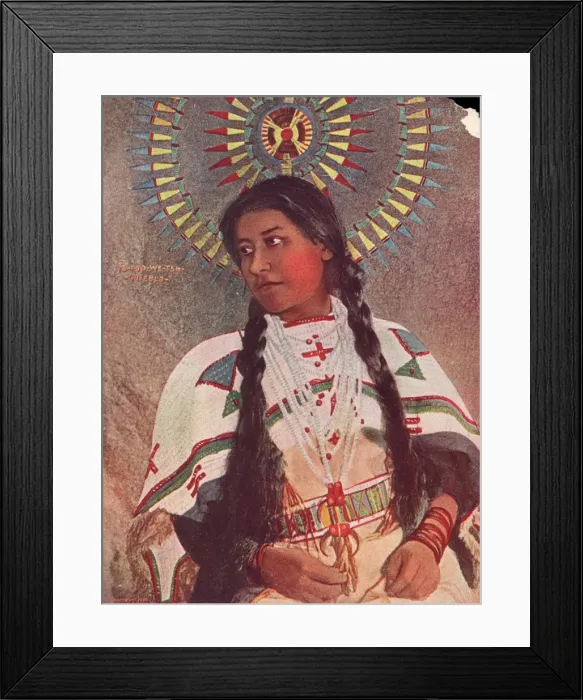 Framed Print : Pueblo Indian Framed Print : Pueblo Indian