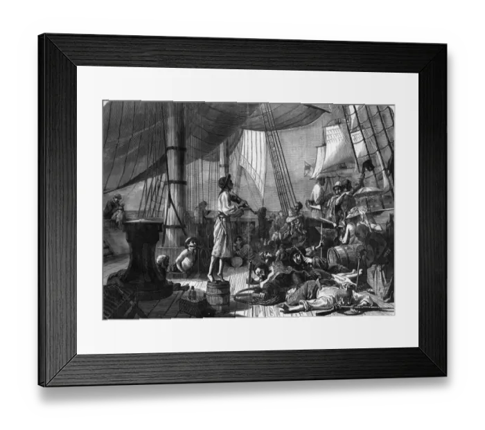 Framed Print : The Pirates Framed Print : The Pirates