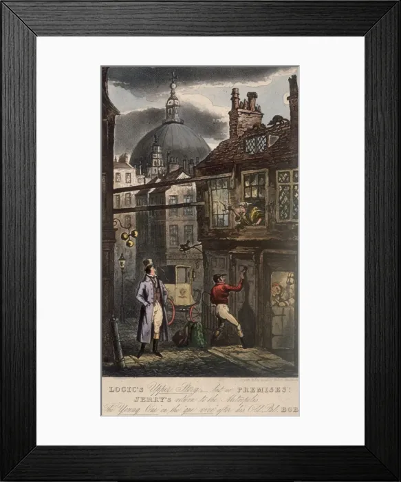 Framed Print : Logics Upper Story Framed Print : Logics Upper Story