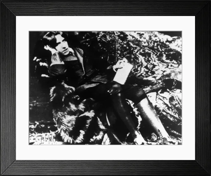 Framed Print : Oscar Wilde Framed Print : Oscar Wilde