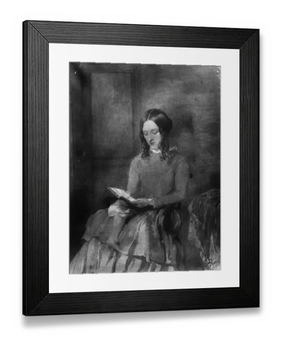 Framed Print : Charlotte Bronte Framed Print : Charlotte Bronte