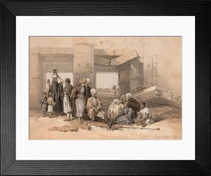 Framed Print : Temple Of Amon Framed Print : Temple Of Amon