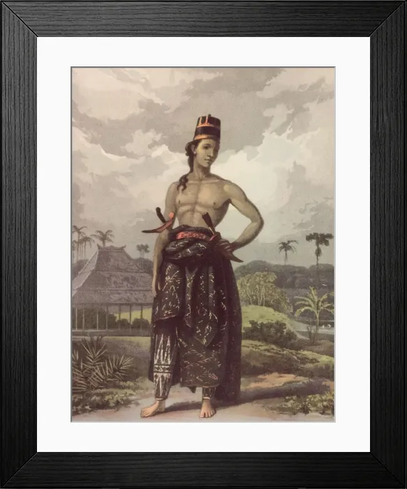 Framed Print : Javan Royalty Framed Print : Javan Royalty
