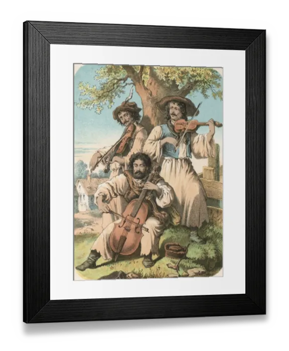 Framed Print : Gypsy Band Framed Print : Gypsy Band
