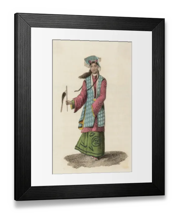Framed Print : Female Bonze Framed Print : Female Bonze