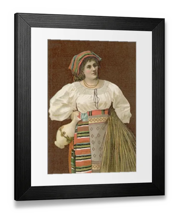 Framed Print : Italian Woman Framed Print : Italian Woman