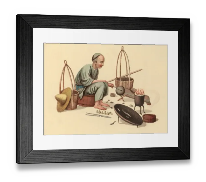 Framed Print : Kettle Mender Framed Print : Kettle Mender