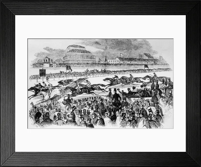 Framed Print : Victorian Grand National Framed Print : Victorian Grand National