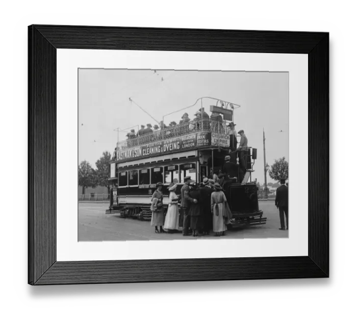 Framed Print : London Tram Framed Print : London Tram