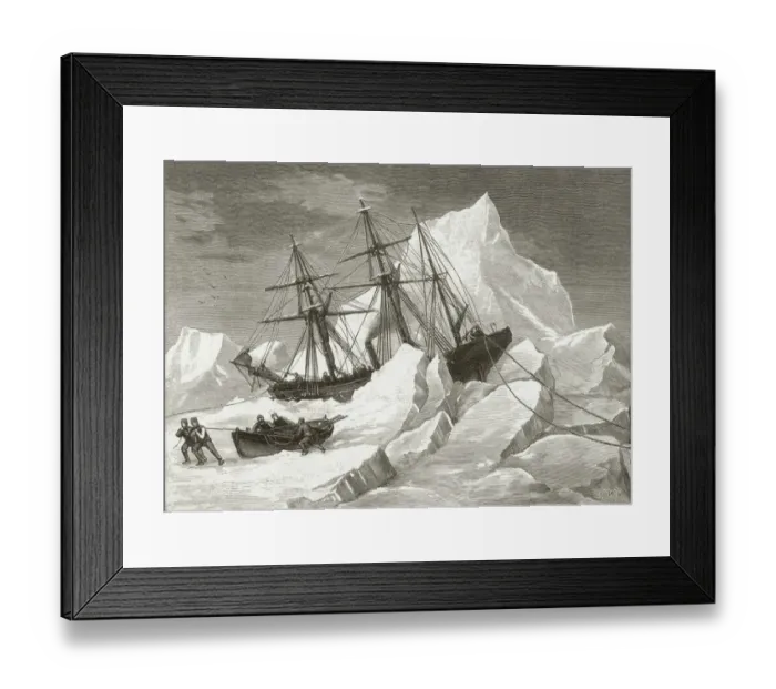 Framed Print : H. M. S. Intrepid Framed Print : H. M. S. Intrepid