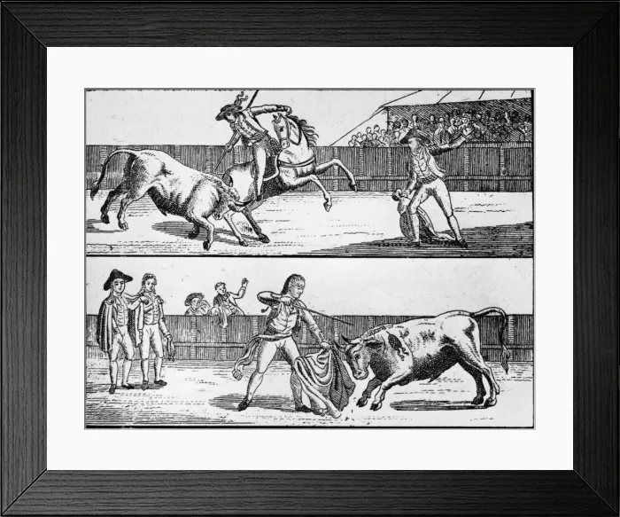 Framed Print : Two Bullfights Framed Print : Two Bullfights