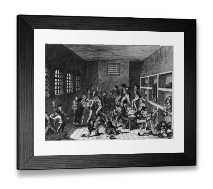 Framed Print : Wood Street Compter