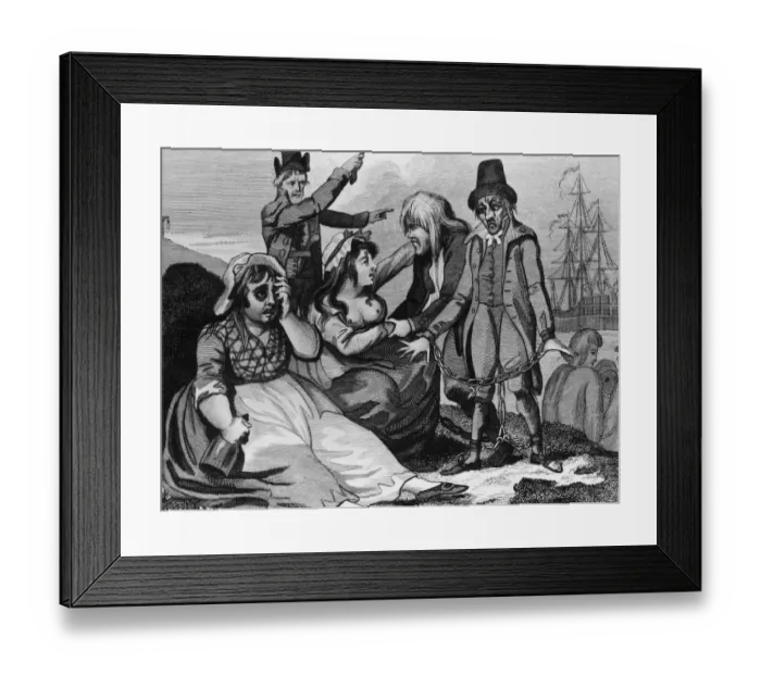 Framed Print : Convicts Farewell Framed Print : Convicts Farewell