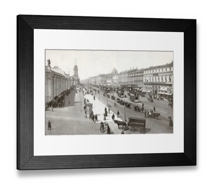Framed Print : Nevsky Prospekt Framed Print : Nevsky Prospekt