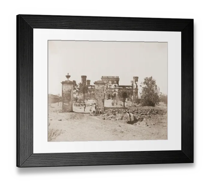 Framed Print : Lucknow Messhouse Framed Print : Lucknow Messhouse