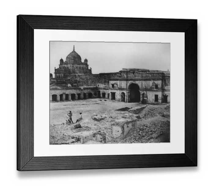 Framed Print : Chinese Bazaar In Lucknow Framed Print : Chinese Bazaar In Lucknow