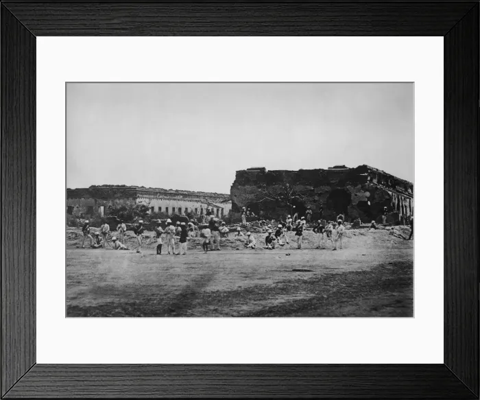Framed Print : Entrenchment At Cawnpore