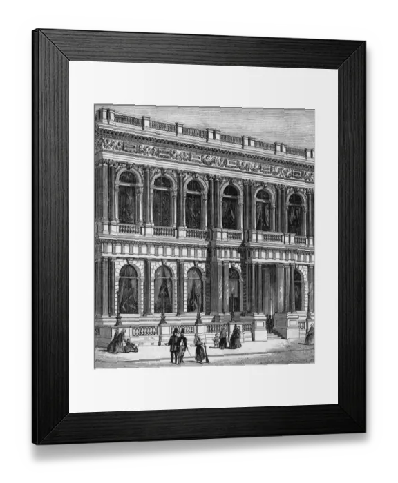 Framed Print : Carlton Club