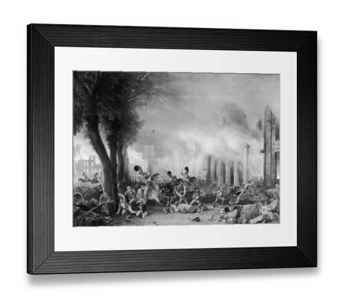 Framed Print : Bristol Riots Framed Print : Bristol Riots