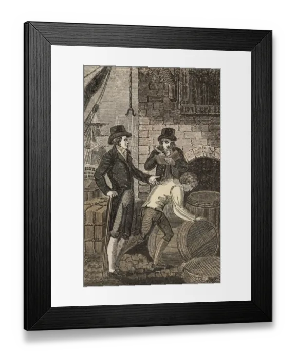 Framed Print : The Merchant