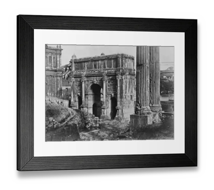 Framed Print : Arch Of Severus Framed Print : Arch Of Severus