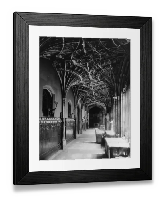 Framed Print : Commons Cloisters Framed Print : Commons Cloisters
