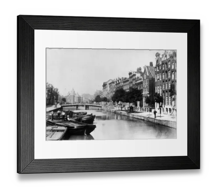 Framed Print : Amsterdam Canal Framed Print : Amsterdam Canal