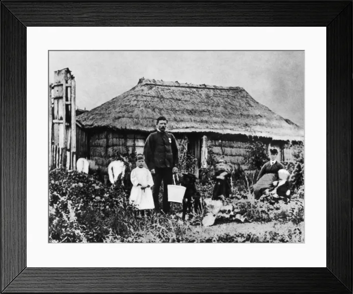 Framed Print : Military Settler Framed Print : Military Settler