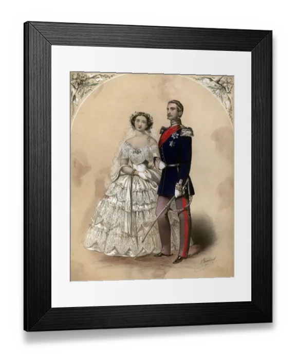 Framed Print : Bride And Groom Framed Print : Bride And Groom