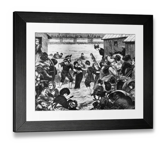 Framed Print : Learning To Swim Framed Print : Learning To Swim