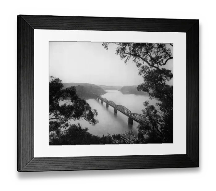 Framed Print : Hawkesbury River Bridge Framed Print : Hawkesbury River Bridge