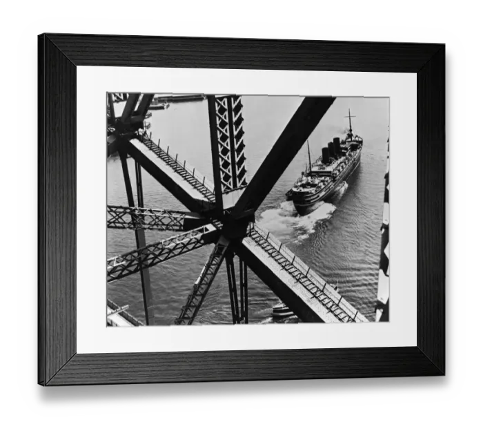 Framed Print : View From The Bridge Framed Print : View From The Bridge