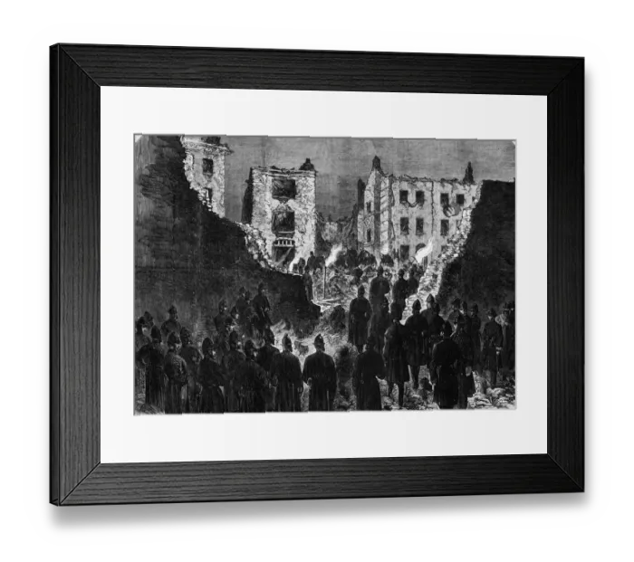 Framed Print : Clerkenwell Bombing Framed Print : Clerkenwell Bombing