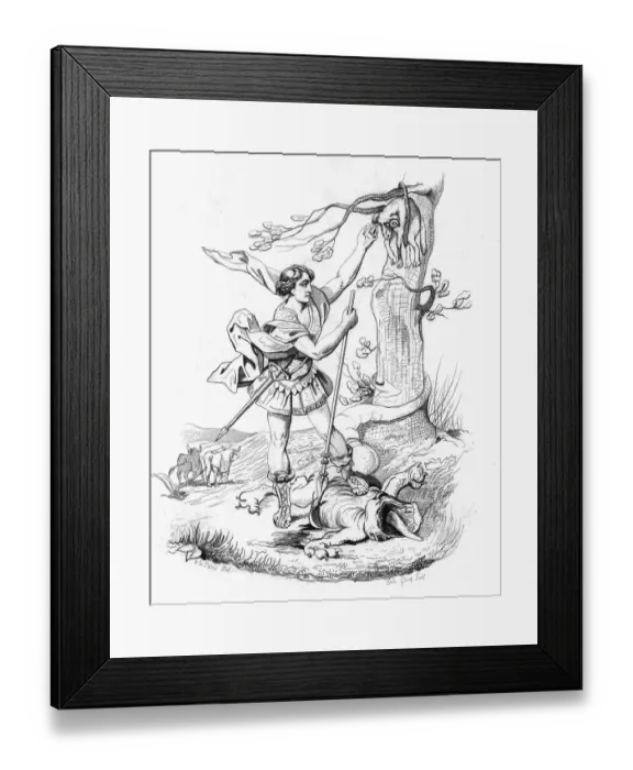Framed Print : The Golden Fleece Framed Print : The Golden Fleece
