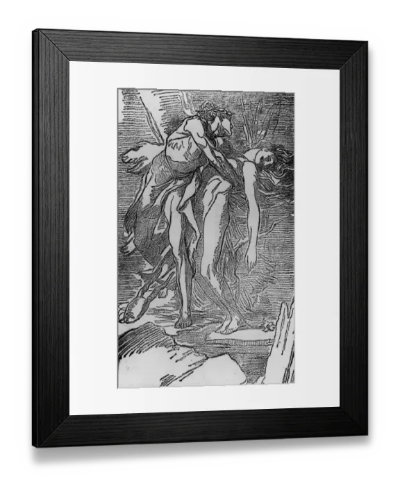 Framed Print : Love And Death Framed Print : Love And Death