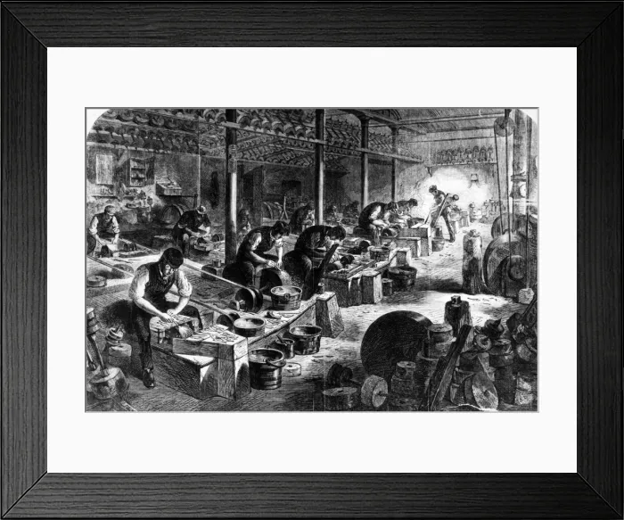 Framed Print : Steel Workshop Framed Print : Steel Workshop