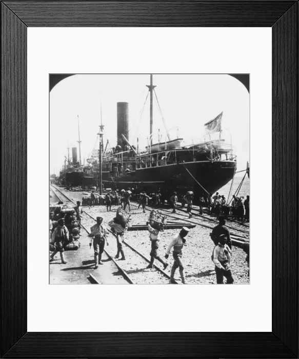 Framed Print : Japanese At Dalian Framed Print : Japanese At Dalian